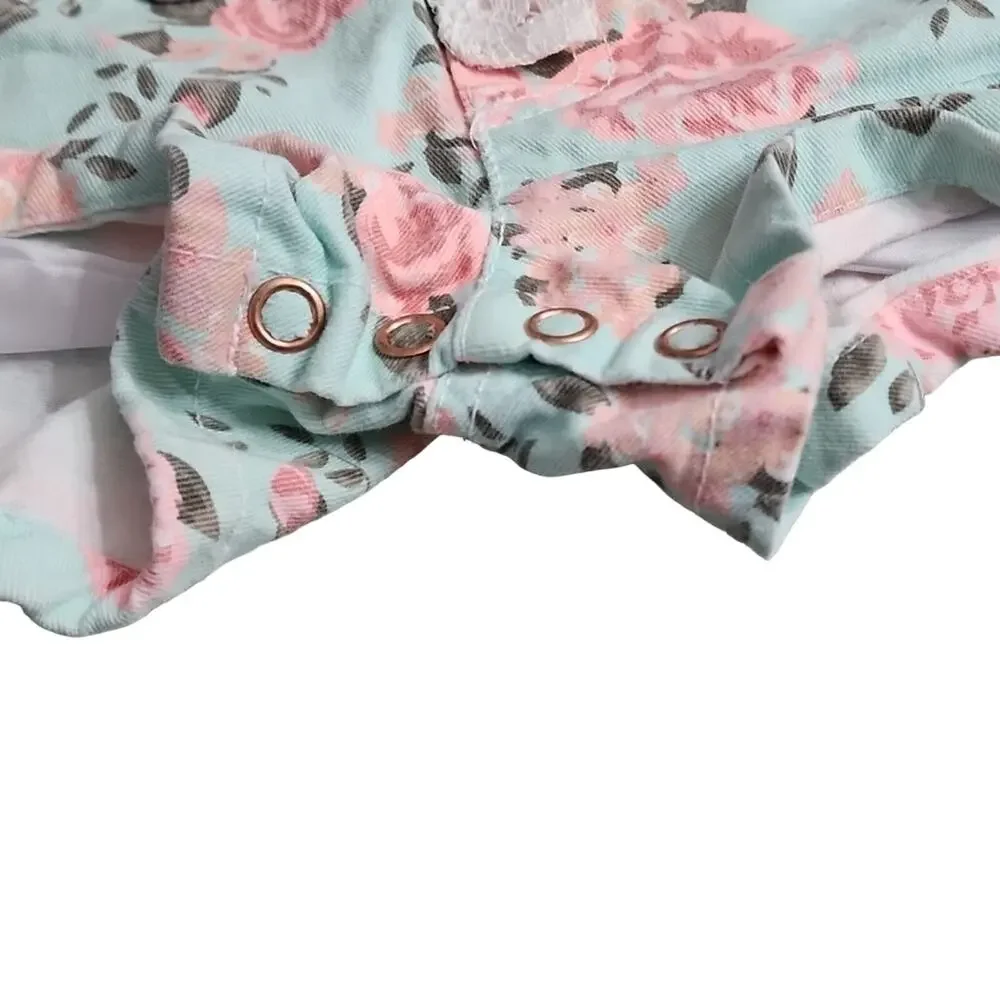 Little Lass Coveralls with Coordinating Top - Picture 7 of 8